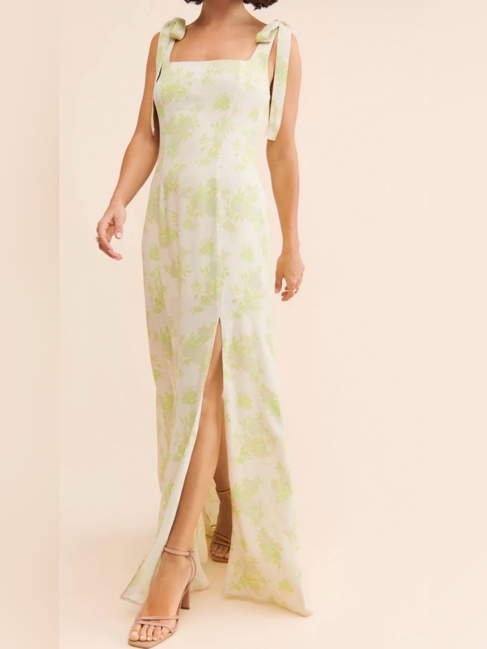 Anthropologie awaylee x nuuly maxi dress